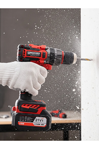 BODDAH 4 Lü set şarjlı vidalama somun sökme spiral Hilti