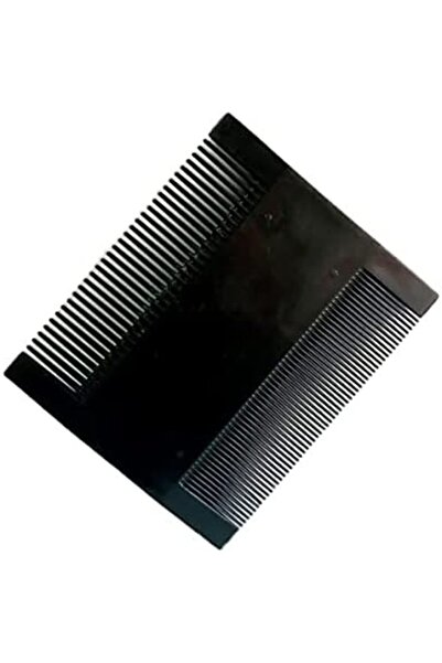 yenibagshop مشط بلاستيكي أسود اللون