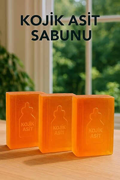 RüzgarShop Kojic Asit Sabunu, Zerdeçal Ve Kojik Asit Etkisi ile Leke Karşıtı - Cilt Tonu Eşitleyici Doğal Sabun