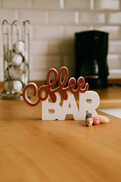 Decorative Coffee Bar Written Trinket – Modern Minimal Home Accessory Gift Decorative Ornament
