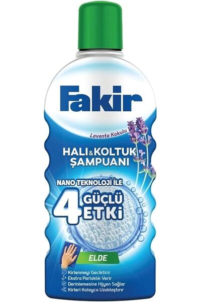 Genel Markalar Nano Teknolojili Halı ve Koltuk Şampuanı Elde Lavanta