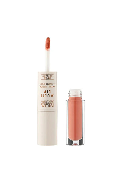 MUA Makeup Academy Multi Lip Matte Lipstick and Gloss duo – Balance