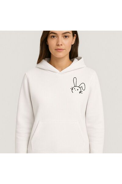 Etoile Studio سترة تافيان مطبوع بغطاء للرأس مصنوعة من قصة فضفاضة خيوط - تصميم...