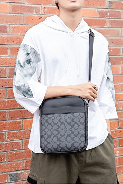 Lucky Tree Men's Shoulder Bag with Adjustable Strap Luxury Fashion Style Messenger Bag