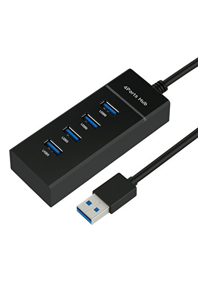 OEM USB 3.0 Çoğaltıcı 4 Port Yüksek Hızlı USB Hub Çoklayıcı MacOs ve Windows ...