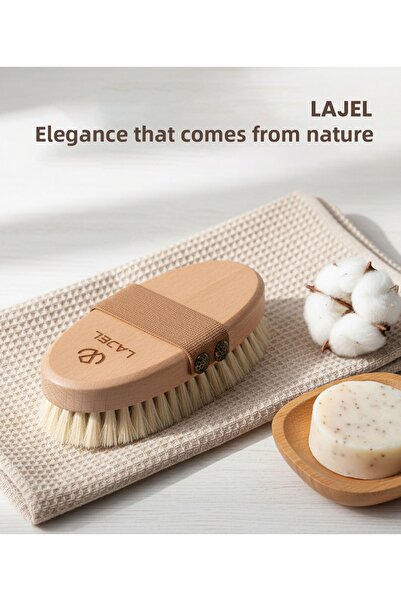 Lajel Premium 100% Natural Horsehair Cellulite Brush