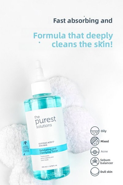 The Purest Solutions Special Skin Care Set for Dry Skin with Pores and Blackheads