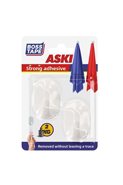 Boss Tape Πλαστική αφαιρούμενη χωρίς να αφήνει σημάδια Κουζίνα Μπάνιο Πετσέτα...