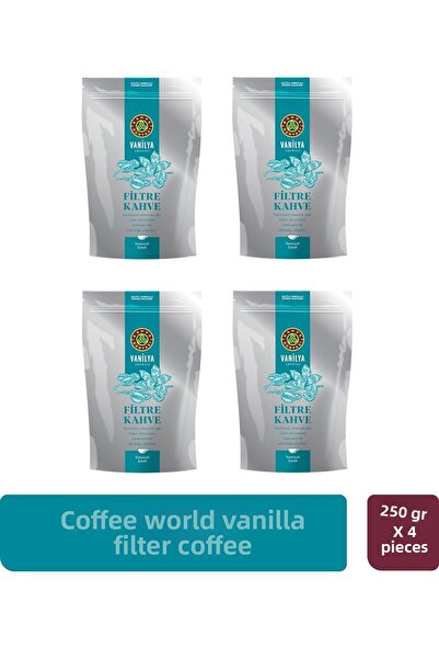 Kahve Dünyası Vanilla Filter Coffee 250 Gr X 4 Pieces