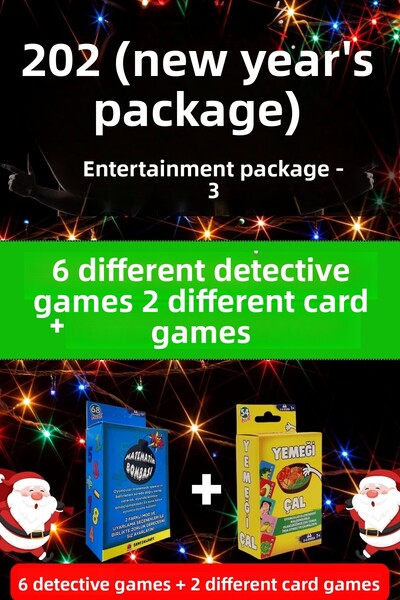 GameBulance New Year Special Entertainment Game Pack, Detective Game, Box Game, Card Game, New Year Special Pack-3