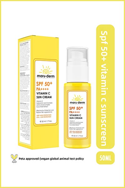 Maru.Derm فيتامين سي مع عامل حماية من الشمس +50 و++++PA |   الجيل الجديد من ا...
