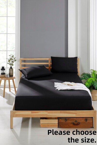 Valezium Akfil Fabric Elastic Fitted Pillowed Sheet Set