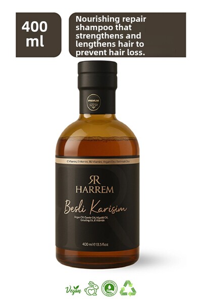 Harrem 4 Pcs Five-In-One Mix Shampoo 400 ml