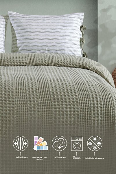 Elart Σετ Silvia Pike Διπλό (220x240 cm) Πράσινο