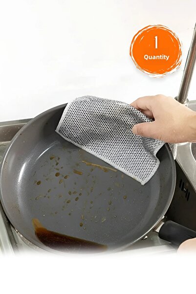 COZY SENSE Lavetă magică de curățare pentru bucătărie, 1 bucată, lavetă de bucătărie care nu lasă urme, burete pentru îndepărtarea murdăriei de ulei din chiuvetă