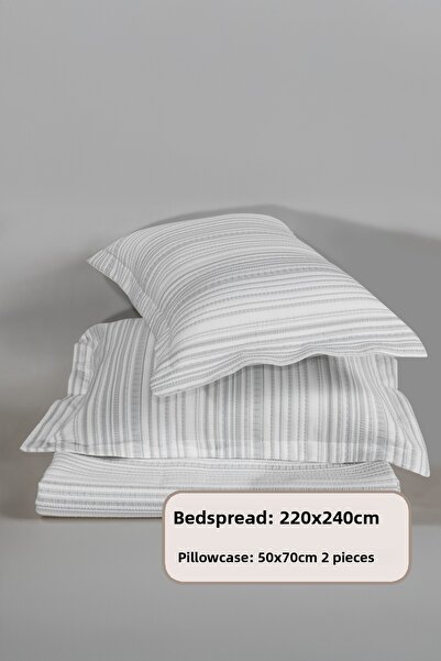 Elart Harmony Bedspread Set Double Size (240X250 cm) Green