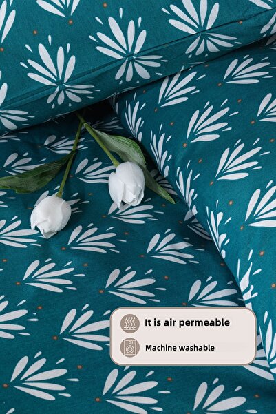 Elart Σετ Παπλωματοθήκης Riva Μονό Ελαστικό Σεντόνι (160x220 cm) Πράσινο