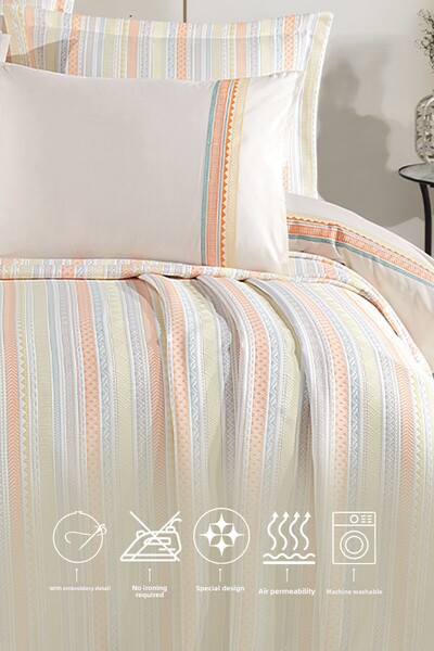 Elart Mellow Modern Dowry Package 7 Pieces (240X250 cm) Cinnamon