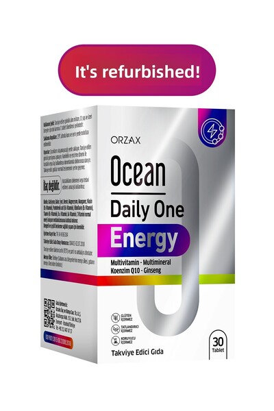 Ocean أورزاكس ديلي وان إنيرجي جينسينج CoQ10 30 قرص