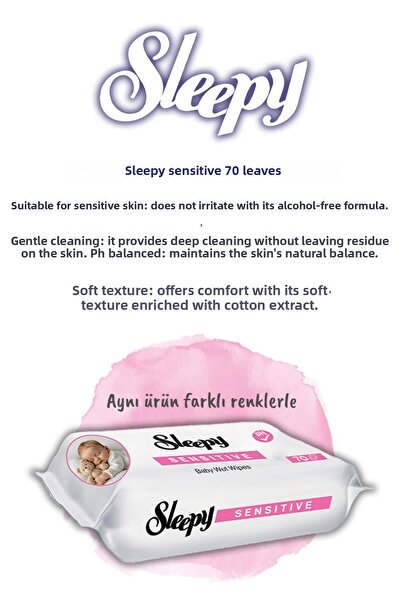 Sleepy Sensitive 70's Baby Towel Buy 48 Get 44 and Rosie