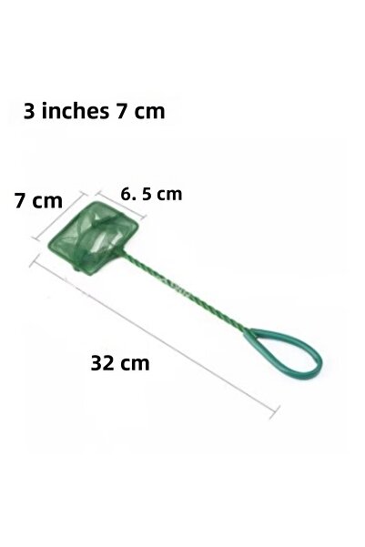 Poçi's World Aquarium Fish Catching Scoop 3 Inch 7 cm