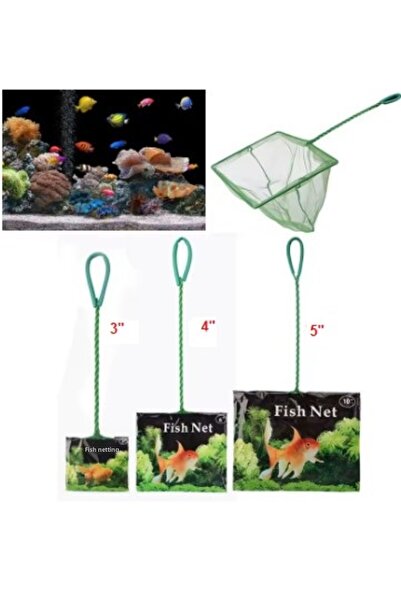 Poçi's World Aquarium Fish Catching Scoop 4 Inch 10 cm