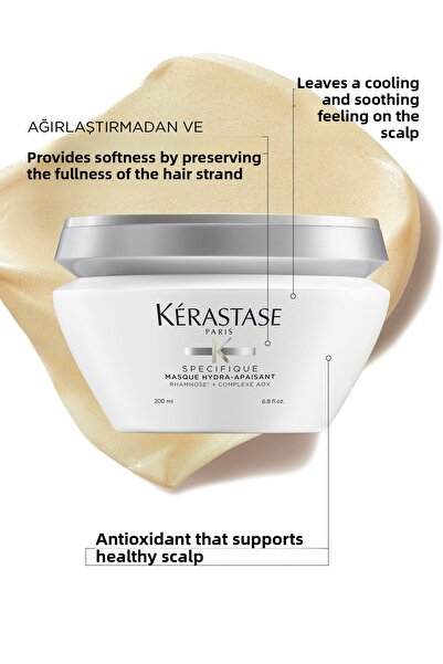 Kerastase Hydra-Apaisant Specifique Masque - 200ml Moisturizing Anti-Sensitivity