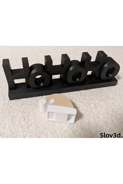 3D كتابة بتصميم عيد الميلاد من هوهوهو