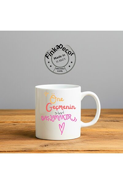 Dekor سر التغلب مطبوع - كوب سيراميك هدية