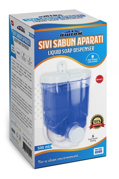 Awion جهاز توزيع الصابون السائل 500 مل