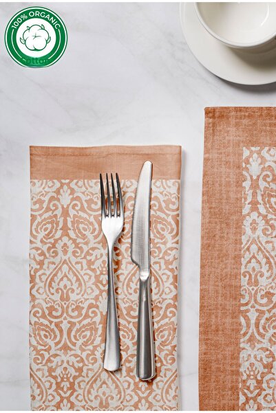 MOSHEYA HOME مفرش طاولة مصنوع من قماش بنما 100% قطن، مقاس 40×60 سم، مفرش طاول...