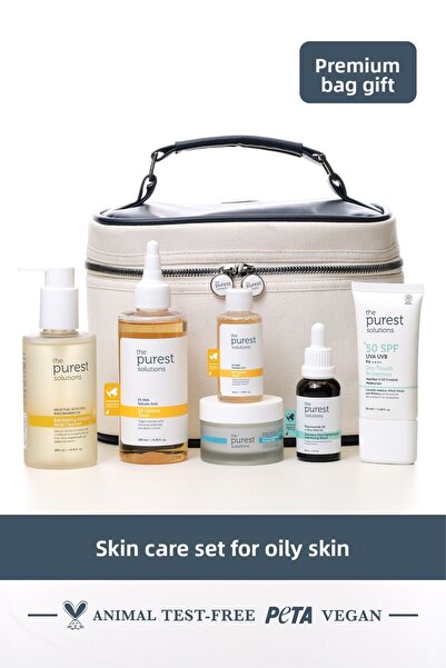 The Purest Solutions Set de îngrijire a pielii pentru ten gras