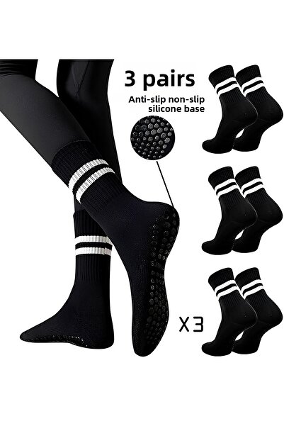 GAZELMANYA Șosete Pilates și Yoga cu talpă anti-alunecare Șosete Pilates Șose...