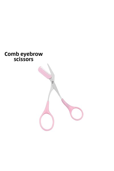 ZERO LAND مقص الحواجب LVSQVR (210949) ذو الأسنان