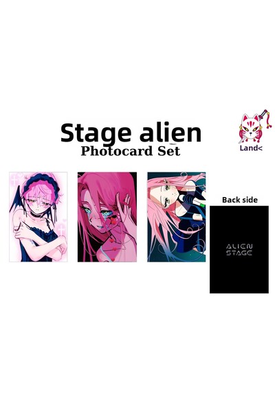 Hara Company Set de carduri foto anime Alien Stage Mizi / Carte de colecție v...