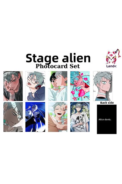 Hara Company Σετ φωτογραφικών καρτών Alien Stage Anime / Συλλεκτική κάρτα v2 ...
