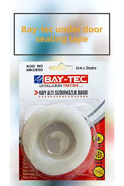 Baytec BAY-TEC Bandă de etanșare sub ușă din silicon 3M X 4 cm