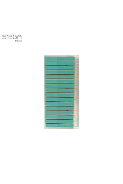 sibga tasarım Green Color Thin Strip 320 Sheets Transparent Color Postit Post-It Post It. Bookmark Bookmark Postit