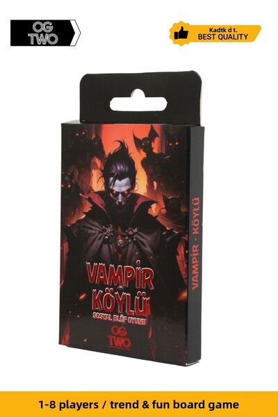 OGTWO Vampire Villager Special Boxed Christmas Fun Group Game - Can You Find the Vampire? Party Box Game