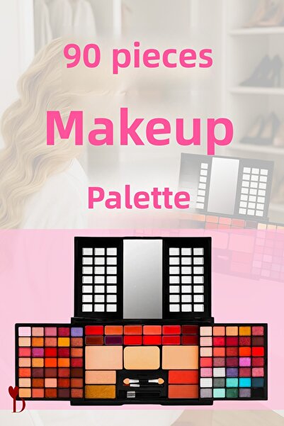 Dami Beauty Warm and Radiant Tone 90's Eyeshadow Contour Palette Makeup Palet...