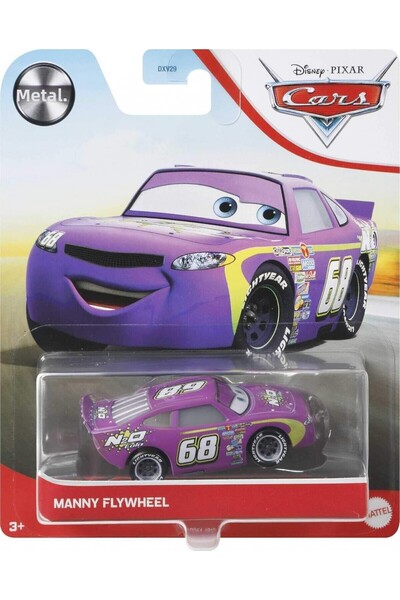 CARS نموذج سيارة ماني فلايويل بمقياس 1/55