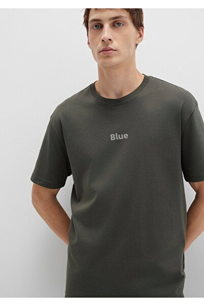 Mavi Logo Haki Basic Interlock T-Shirt Loose Fit / Relaxed Fit 0613102-71553