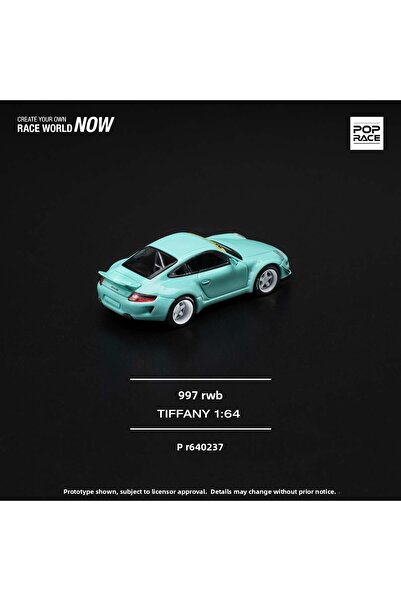 pop race 1 :64 Rwb 997 Tiffany Pr640237 – Collectible Diecast Model Car