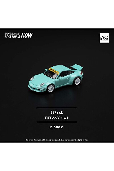 pop race 1 :64 Rwb 997 Tiffany Pr640237 – Collectible Diecast Model Car