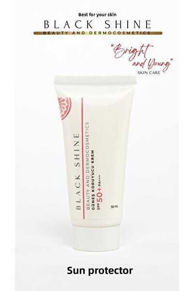 Black Shine BS Hydratační krém na opalování SPF+ 50 Anti-Blemish High Protection 50 ml