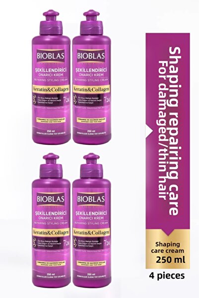 Bioblas 7 24 Stylingový krém na vlasy Definované kudrnaté vlasy Vlnité a kudr...