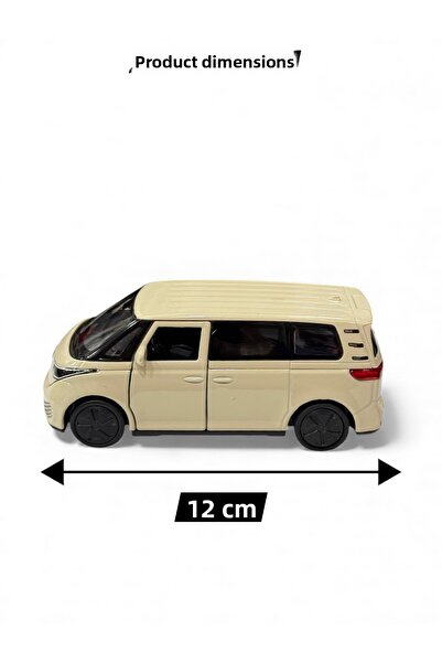 YILDIRIM OYUNCAK 1:18 Scale Collectible Metal Toy Car 12 cm - Volkswagen Model with Openable Doors