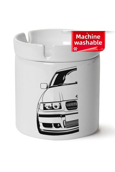 sartre art BMW E36 με τύπωμα Πορσελάνινο Τασάκι Σβέσης Στάχτης