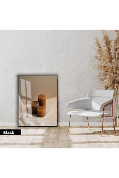 Harikabirev | MOLECULARE |   LUMânare decorativă maro model 02 |   TABLO DE S...