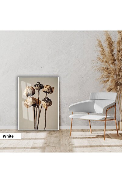 Harikabirev Hari̇kabi̇rev | Soft |   Minimal Dried Rose Model | Framed Glass ...